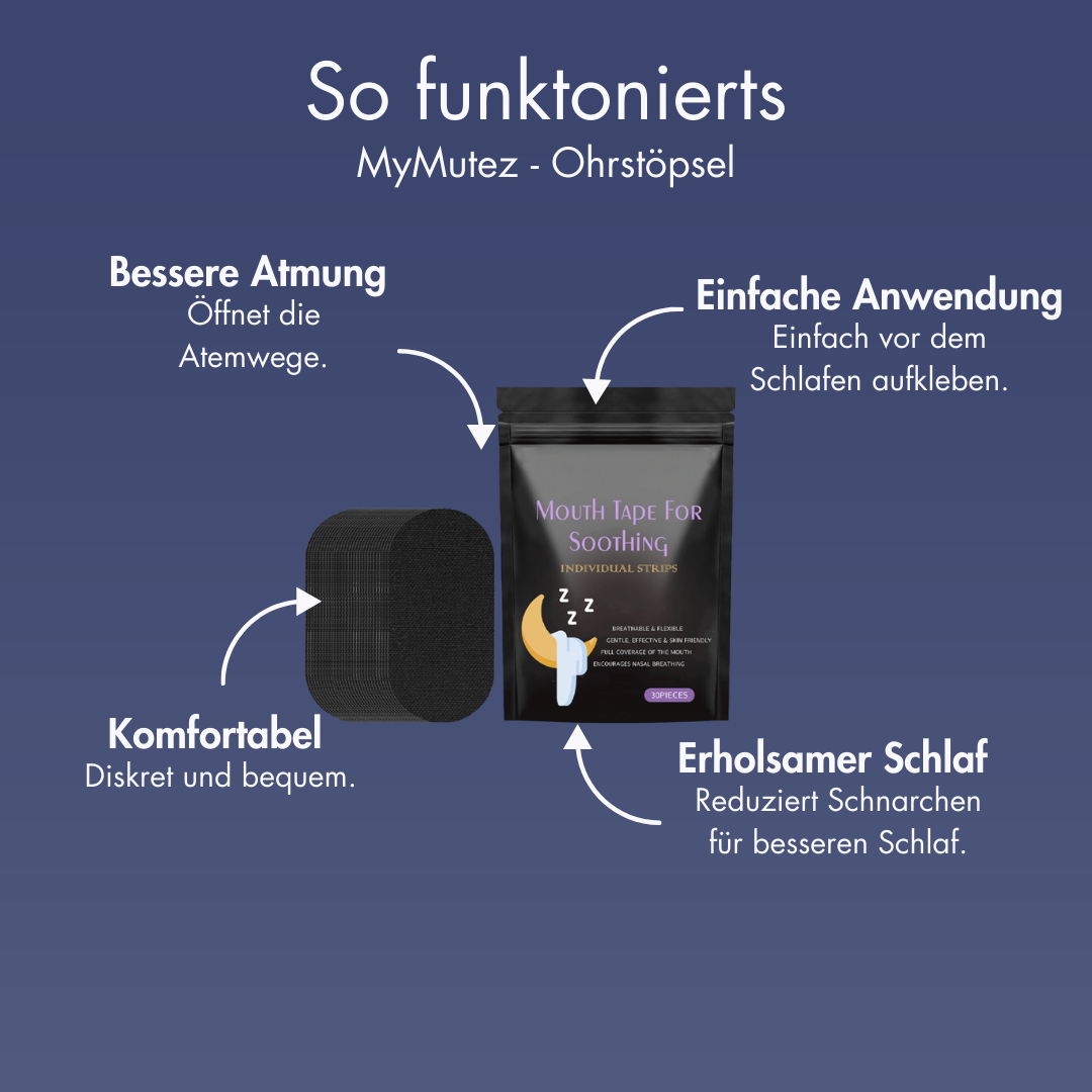 Produktbeschreibung Schnarchpflaster